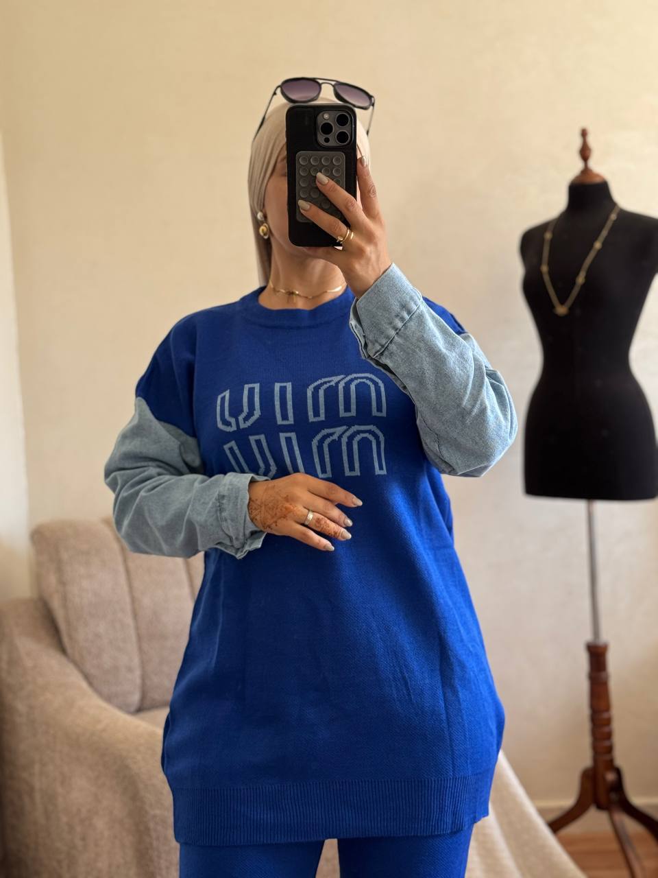 طقم نسائي أنيق بقطعتين – توب BBT تركيا بجودة ممتازة