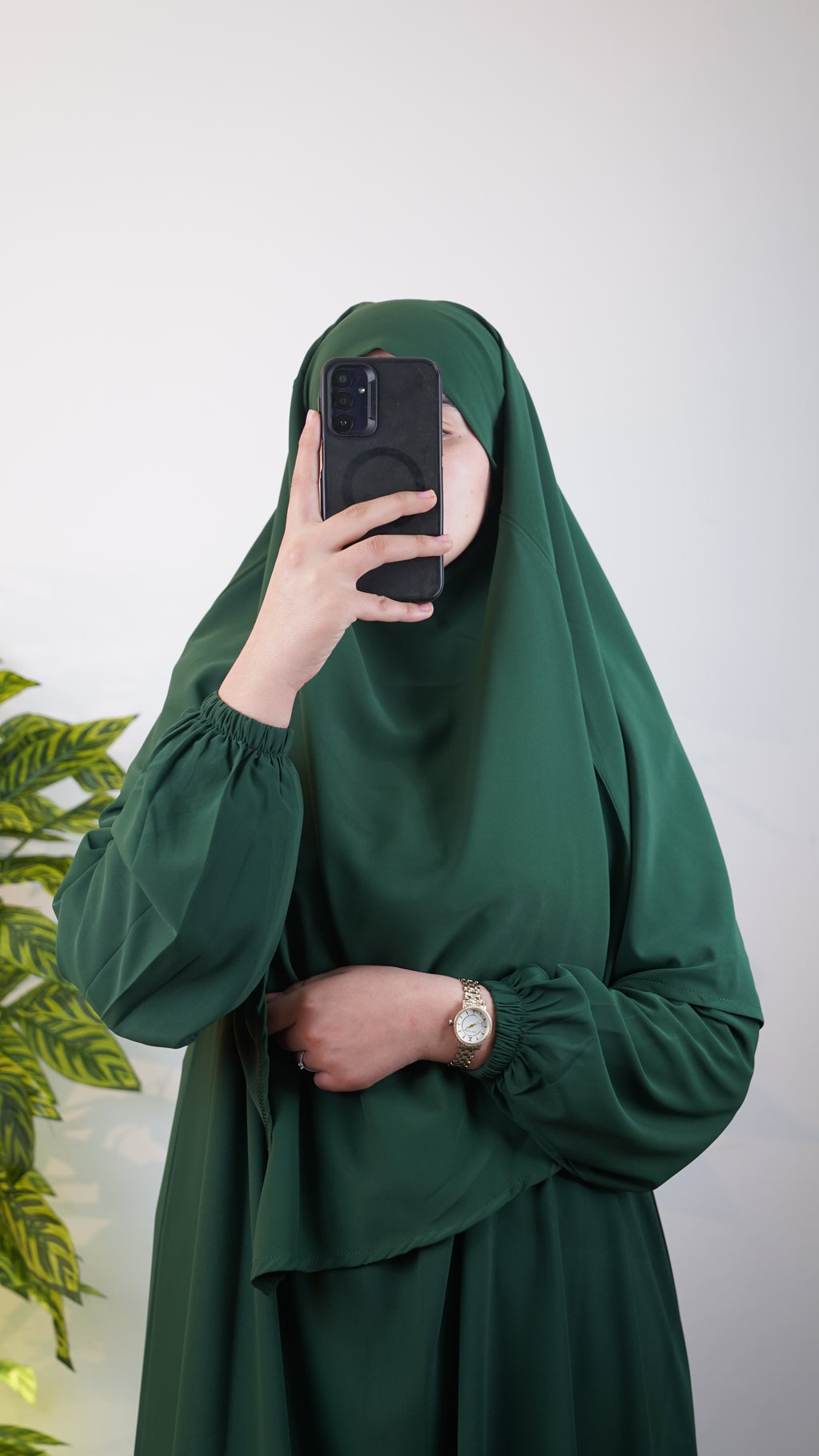 عباية + فولار