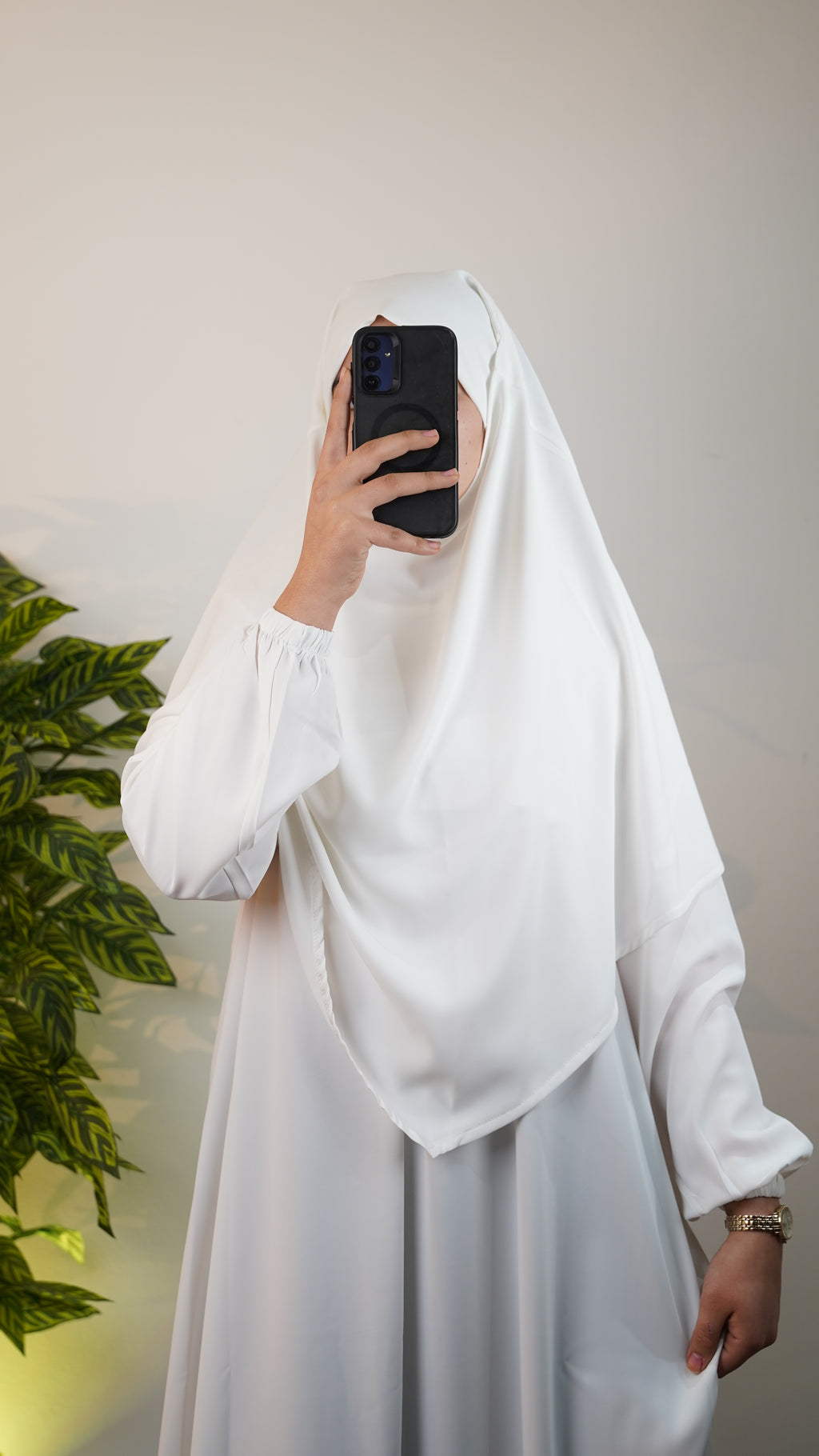 عباية + فولار