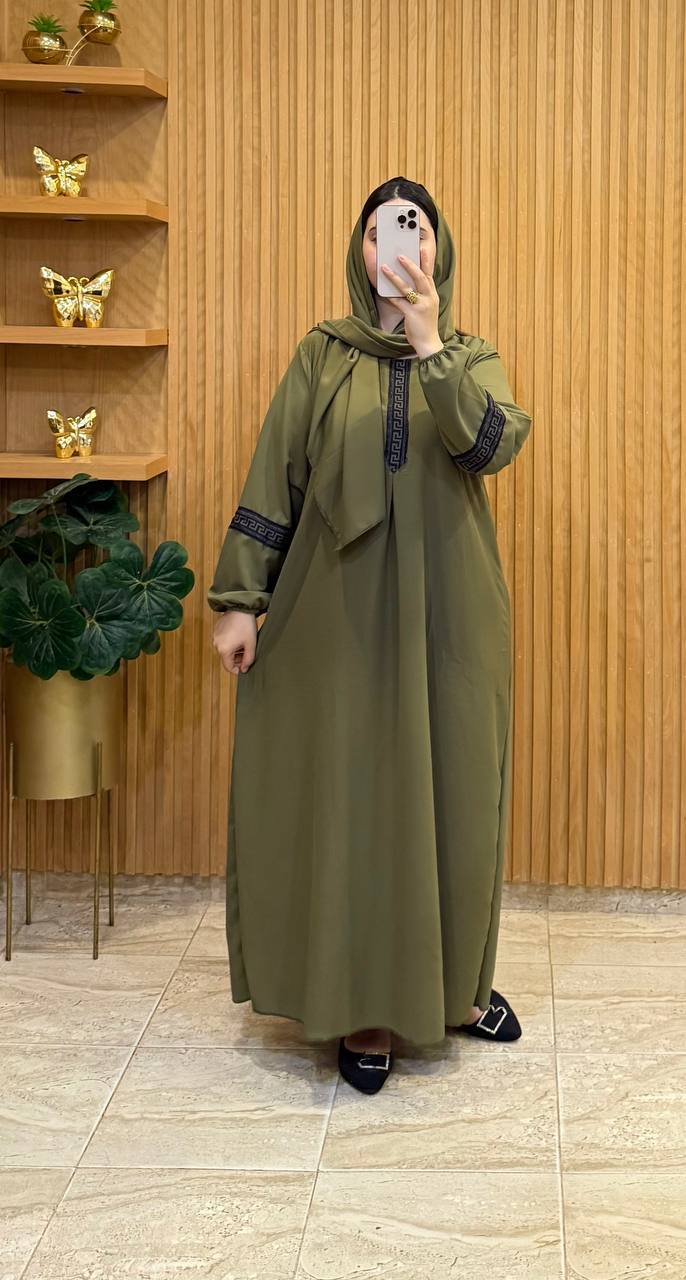 عباية مع شال – جديد رمضان