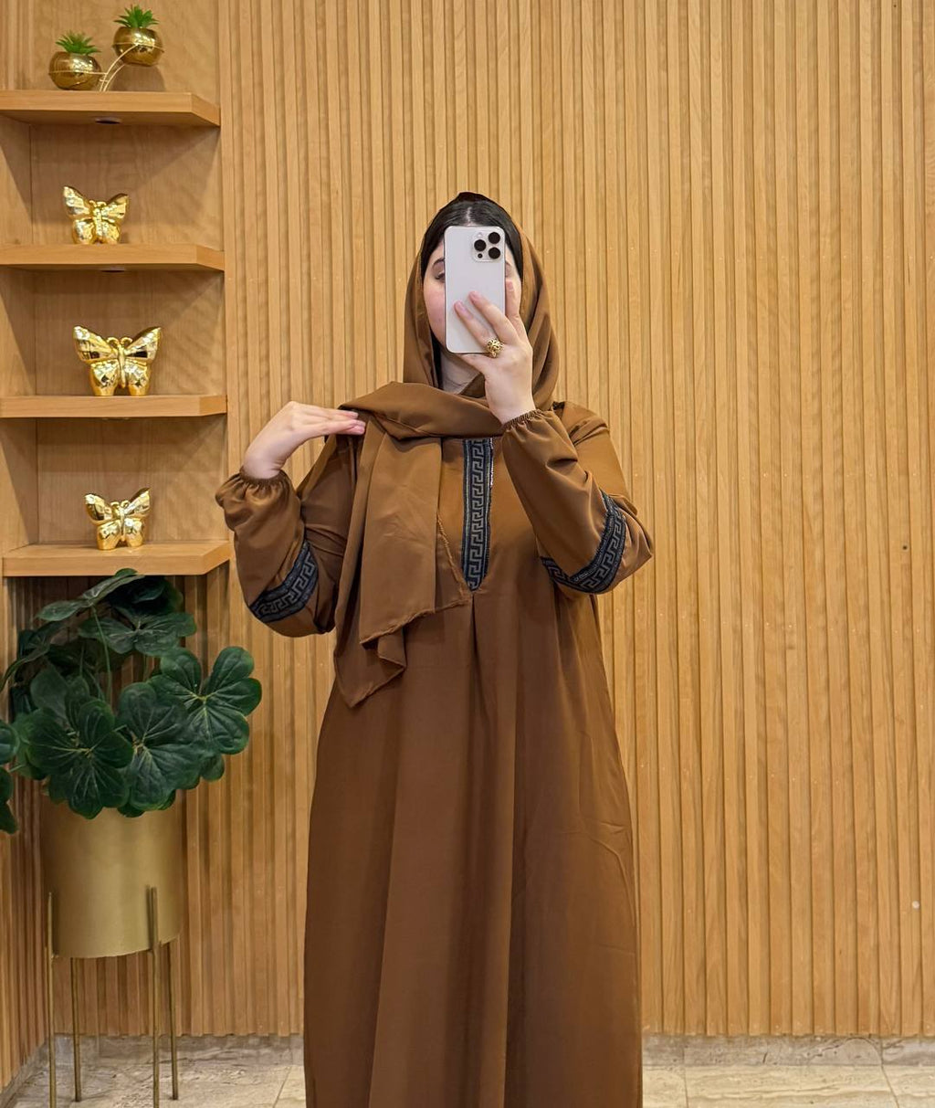 عباية مع شال – جديد رمضان