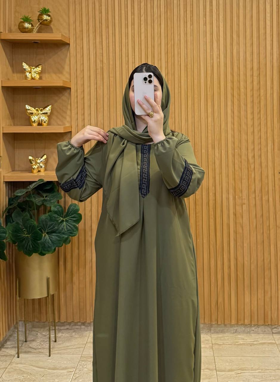 عباية مع شال – جديد رمضان