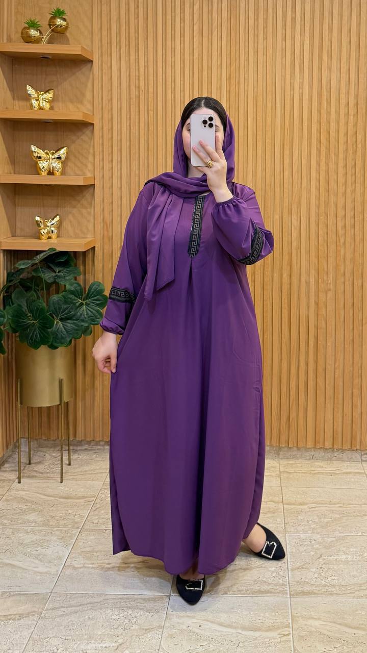 عباية مع شال – جديد رمضان