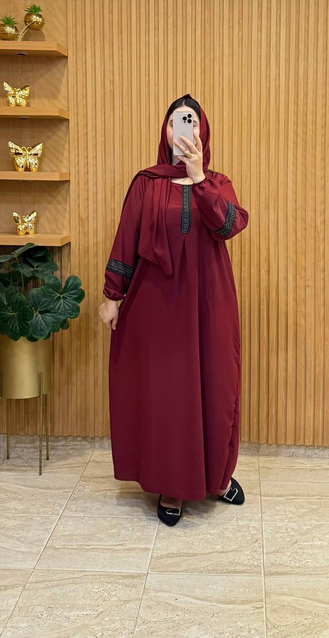 عباية مع شال – جديد رمضان